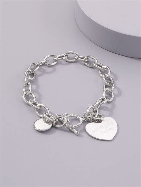 hermes bracelet shein|shein heart bracelet.